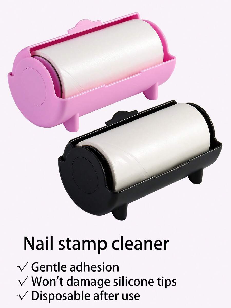 One-Time Nail Art Stamping Cleaning Paper, New Steel Plate Cleaning Liquid, Transfer Stamp Remover, Non-Damaging Stamp Cleaning Tool - Multicolor - View 1