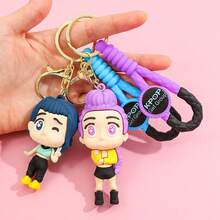 1pc Witcher Cartoon PVC Soft Keychain - Anime Peripheral Small Gift - Fashion Bag Accessory, Cartoon Character Design, Versatile, Best Small Gift For Daily Wear Or Giving To Friends - Multicolor - View 11