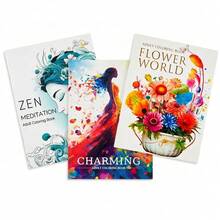 Libro para colorear de 32 páginas para adultos para meditación zen y atención plena, ocio y entretenimiento - Regalo perfecto para mujeres, hombres, Navidad, San Valentín, Año Nuevo, vuelta al colegio, Día de la Madre y talla grande - tema zen - Ver 11