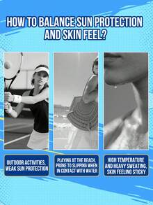 Kem chống nắng trong suốt Nivea Transparent Brightening Sunscreen Lotion, công thức nhẹ, không chứa dầu, giàu các nguyên tố vi lượng và axit hyaluronic, SPF50+ PA+++, chống nước, tạo lớp màng bảo vệ, chống nắng cao, phục hồi làn da bị tổn thương do ánh nắng mặt trời, dưỡng ẩm và làm sáng da, phù hợp cho người đam mê thể thao ngoài trời, người đi biển, người tham gia các môn thể thao nhiệt độ cao, người có làn da nhạy cảm và người đi lại hàng ngày. - Kem chống nắng mỏng nhẹ và bảo vệ da - Xem 2