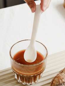 7cm/9cm/11cm Natural Personalized Pearl Shell Spoon, Multi-Functional Spoon Tableware, White Spoon, Face Mask Beauty Spoon, Dessert Ice Cream Spoon, Salt Spoon, Caviar Spoon, Suitable For Scooping, Scraping, Serving And Stirring - View 9