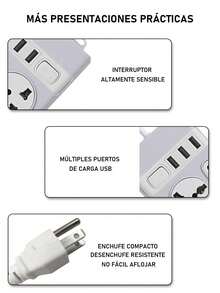 Electrical Sockets And Plugs Adaptor - Grey - View 11
