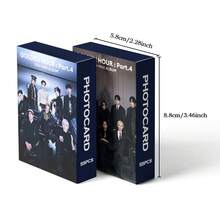 激光照片卡，K-Pop明星自拍照片卡，粉丝收藏LOMO卡 - 彩色 - 查看 3