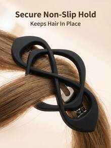 1pcs Matte Solid Color Half Bun Low Ponytail Elegant Hollow Out Retro Claw Clip Hairpin, Hair Accessory, Claw Clips, Clips For Hair Slide, Hair Claws, Hair Accessories, Head Accessories Casual ABS None - A - Màu ngẫu nhiên - Xem 10
