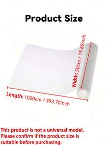 1 Roll EVA Material Kitchen Cabinet Liner, Oil-Proof And Moisture-Proof, Can Be Cut To Desired Size, Suitable For Shelves, Drawers, Cabinets, Refrigerator Shelves, Dining Table Mats, Etc. - White - View 14