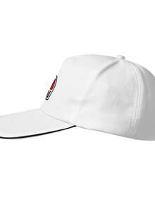 Agv New Printed Breathable Leisure Sandwich Baseball Cap - White - View 4