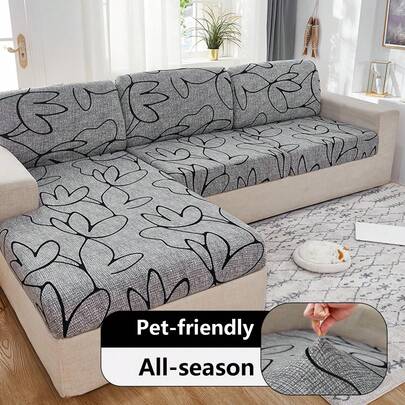 1 chiếc bọc ghế sofa co giãn, bọc đệm ngồi, bảo vệ toàn bộ ghế sofa, thân thiện với thú cưng, sử dụng được quanh năm, có thể giặt máy, phù hợp cho phòng khách, phòng ngủ, văn phòng, ghế đơn, ghế đôi, ghế ba, ghế bốn, ghế hình chữ L, bọc tựa lưng.