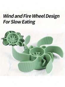 1 miếng lót bát ăn chậm bằng silicon cho chó - Thiết kế chống trượt và chống nuốt chửng giúp chó ăn chậm hơn đối với chó lớn, vừa và nhỏ, thúc đẩy thói quen ăn uống lành mạnh - Dễ dàng vệ sinh, có thể rửa bằng máy rửa chén - Không cần pin. - 250ml - Xem 3