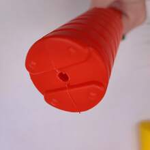 创意面包打孔器，适用于热狗，防漏热狗和汉堡工具 - 彩色 - 查看 5