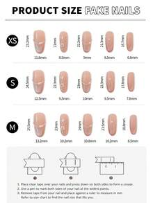 10pcs Handmade,Nail,Press On Nails,Valentine's Day,Gift,Spring And Summer Nails,Round Nails,Spring Nail,Nails Press On,Press On Nails Short,Fake Nails,Short Nails,Press On Nails Acrylic,Handmade Press On Nails,Detachable And Reusable ﻿ - Multicolor - View 7