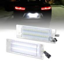 2 luces LED Canbus blancas para matrícula para 147 156 159 166 Brera tipo 940 MiTo Romeo GT Spider 939 - BLANCO - Ver 1