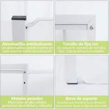 Expandable Cabinet Shelf 13.8~26 Inch (L), Stackable Kitchen Shelf Organizer, Durable Metal Sink Countertop Storage Pantry Rack (White), 44579753 - Mint Green - View 6