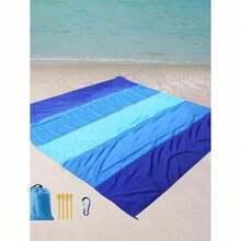 1pc Waterproof Beach, Large Waterproof Beach Blanket, Foldable Waterproof Pocket Beach Blanket, Portable Lightweight Picnic Beach, Quick Dry Outdoor Picnic, Waterproof Anti-Sand Beach Blanket, Anti-Sand Portable Outdoor Blanket, Picnics, Travels, Camping And Hiking, Allowing You To Easily Enjoy Beach Fun, Size: 78. 74x82. 68 Inches - Nhiều màu - Xem 1
