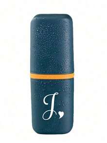 A-Z Letter Artistic Love Design Portable Toothbrush Holder, Keeps Your Toothbrush Clean And Ready To Use! Travel Toothbrush Rack, Portable Toothbrush Cup Cover, Ideal For Travel, Camping, Business Trips And School. - A - View 20