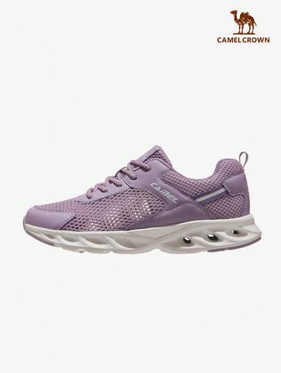 CAMEL CROWN 女士休闲鞋，春季缓震轻便舒适旅行休闲运动鞋