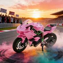1:18 Scale Alloy Vintage Motorcycle Model, Street Racing Car Replica, Collectible Decoration Gift For Adults - Multicolor - View 10