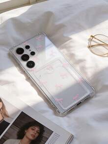 1 ốp lưng điện thoại trong suốt chống rơi có túi khí và khe đựng thẻ, họa tiết bướm hồng, tương thích với Apple 17 Promax, 17Air, 17Pro, 17, 16 Promax, 16 Plus, 16 Pro, 16, 15Promax, 15 Plus, 15Pro, 15, 14Promax, 14Plus, 14 Pro, 14, 13Promax, 13 Pro, 13, 12Promax, 12Pro, 11 Promax, 11 Pro, 11, XSMAX, XR, X/XS, 7Plus, 8Plus/Galaxy S10, S21, S22, S23, S24, S25, S26, Note20 - Trong sáng - Xem 5