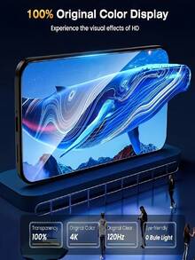 3 piezas Protector de pantalla de vidrio templado con privacidad compatible con Samsung Galaxy S26 Ultra/S25 Ultra/S24 Ultra/S26/S25/S24/S23/S22/S21/Plus/S20 FE/S23+/S22+/S21+, vidrio templado 9H+, desbloqueo de huella dactilar, anti-arañazos, cobertura completa - Negro - Ver 8