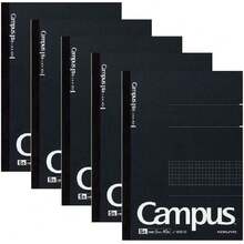Campus Notes grid ruled semi B5 Bruno -4S5-D [5 books],44563005 - A - Ver 1