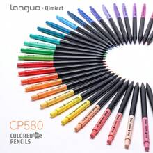 96 Color Automatic Mechanical Pencil Set, 3.0mm Thick Lead, Soft Oil-Based Colored Pencils, With Color Coded Labels, Suitable For Drawing, Sketching, Writing, Marking, DIY, Back To School Gift For Students And Artists - Colored Pencil Set - View 2