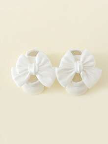 3 đôi tất ngắn dễ thương có nơ cho bé gái, tất cổ chân bằng cotton thoáng khí, chống trơn trượt, thích hợp cho trẻ nhỏ chơi trong nhà. - Nhiều màu - Xem 5