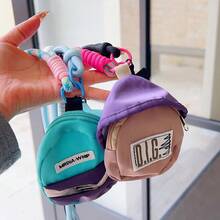 1pc Long Lanyard Phone Strap Card Key Chain Pendant Mini Bag Hanging Strap Necklace For Women - Multicolor - View 5