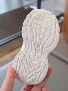 1 par de zapatillas deportivas casuales con decoración arcoíris, malla transpirable, duraderas y antideslizantes, adecuadas para el campus y uso diario en primavera/otoño, zapatos deportivos de moda - Rosa - Ver 12