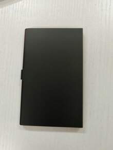 2个超薄名片夹，口袋式金属卡套，专业不锈钢卡套，钱包式卡套，按扣闭合 - A - 查看 7