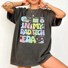 In My Rad Tech Era Easter Radiology Shirt, Easter Xray Tech Sweatshirt, Technologist Easter Gift, XRAY Sq - 黑色 - 查看 1