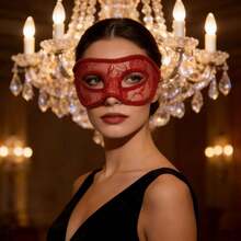 [Daisi] Mặt nạ ren thanh lịch dành cho nữ (7/3/1 chiếc), thích hợp cho dạ hội hóa trang, tiệc Halloween, lễ hội Carnival, đám cưới, tiệc chiêu đãi, lễ hội âm nhạc, trang phục Ngày của Mẹ. - Nhiều màu - Xem 4