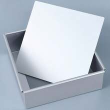 4/6/8/10 Inch Square Cake Baking Pan - Removable Bottom, Aluminum Non-Stick Rectangular Cake Mold, Heat-Resistant Easy Release, Baking Mold For Cheesecake, Sponge Cake, DIY Cake, Ideal For Christmas, Valentine's Day, Birthday, Family Gathering Kitchen Baking Tool - Square Mold - 1 Piece - View 9