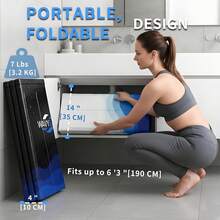 Portable Bath Tub For Adults, 31.5"L X 26"H Foldable Cold Plunge Tub For Recovery, Collapsible Soaking Bath Tub For Shower Stall, Outdoor Ice Bathtub For Athletes (Black) - White WAVY - View 5