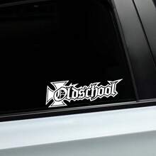 Pegatina creativa con patrón de letra retro para carrocería de coche, calcomanía de vinilo para coche de carreras, accesorios decorativos para el estilo del automóvil - Pegatinas decorativas - Ver 2