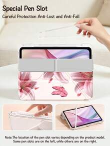 Ayotu Ốp lưng dạng gập có chân đế họa tiết hoa ly và bướm, tương thích với iPad A16, Air 8(M4) 2026 (11 inch), Air 8(M4) 2026 (13 inch), Pro 13 12.9 11, Air 11 13, Mini, Air 11 inch, Kindle (thế hệ thứ 11 - ra mắt năm 2024), Kindle Paperwhite thế hệ thứ 12 năm 2024. - Nhiều màu - Xem 6