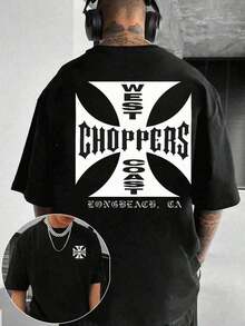 A Men's Loose-Fitting T-Shirt Made Of Lightweight Polyester, Suitable For Everyday Wear, Short-Sleeved Summer Style, Streetwear, Comfortable And Casual, Lightweight And Breathable, Comfortable 83C9 - 白色 2 - 查看 3