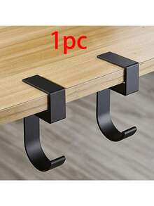 1 cái móc treo túi cạnh bàn 5 kiểu, móc treo túi cạnh bàn, móc tháo rời không dính, móc di động có thể tháo rời, phụ kiện treo túi cạnh bàn học sinh mùa tựu trường, móc treo túi tháo rời không dính có thể di chuyển - Nhiều màu - Xem 5