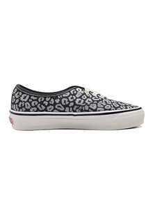 Giày Vans Authentic Reissue 44 họa tiết da báo dành cho nam và nữ, chất liệu vải canvas, kiểu dáng cổ thấp, thích hợp cho hoạt động thường ngày, mã sản phẩm VN000CT71XM. - màu đen - Xem 3