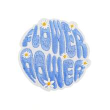 2件/16件組 天堂卡通布料貼花彩色英文字母數字貼片刺繡圖案貼花，適用於衣物包包裝飾 - 多巴胺英文布貼 - 查看 5