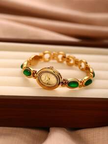 1件女士优雅简约休闲时尚石英腕表，适合日常佩戴 - 均碼 - 查看 7