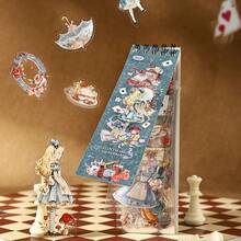 50 tờ/cuốn sách hình dán PET chủ đề truyện cổ tích dễ thương. Lý tưởng để làm sổ lưu niệm, nhật ký, thiệp tự làm, đồ thủ công và sổ ghi chép. Hình dán trang trí đa năng phù hợp cho sổ Bullet Journal, văn phòng phẩm, bình nước, v.v. Tuyệt vời làm quà tặng sinh nhật hoặc ngày lễ. Vui nhộn và hoàn hảo cho đồ thủ công, tranh ghép và các dự án trang trí khác nhau. - nhãn dán - Xem 6