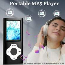 便携式MP3/MP4播放器，支持视频播放、FM收音机、USB连接，兼容MP3格式，带LED显示屏、Micro SD卡槽、200mAh锂聚合物可充电电池 - 多功能数字媒体播放器，包含耳机和数据线（不含存储卡） - 彩色 - 查看 5