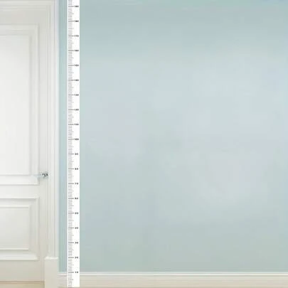 Thước dây treo tường hiện đại 78,74 inch - Chất liệu PC, vạch chia dễ đọc, có thể viết và tái sử dụng, thích hợp cho trang trí phòng và tường, trang trí nhà cửa, dụng cụ đo chính xác, thiết kế thời trang, chất liệu cao cấp, hoàn hảo cho những người đam mê tự làm.