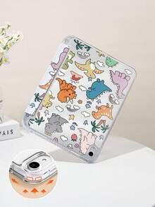 Ayotu 卡通恐龙图案支架翻盖保护套，兼容 iPad A16、Air 8(M4) 2026（11 英寸）、Air 8(M4) 2026（13 英寸）、Pro 13 12.9 11、Air 11 13、Mini、Air 11 英寸、Kindle（第 11 代，2024 年发布）、Kindle Paperwhite 第 12 代（2024 年发布）。 - 彩色 - 查看 8