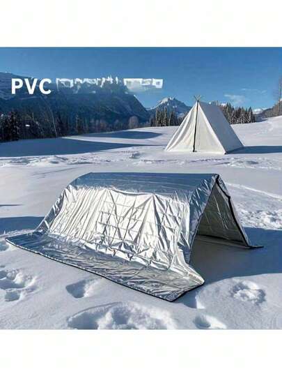 Extra Large Emergency Survival Blanket | Heavy Duty Heat Reflective Lightweight Aluminum Foil, 62" X 83", Ideal For Camping, Backpacking, Travel And Home Use