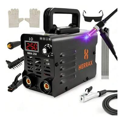 Herrax Mma-250 Mini Soldadoras Máquina Inverter Portatil Inversores