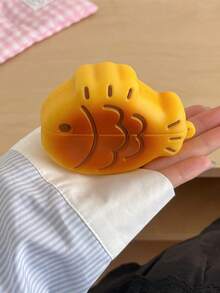 1 chiếc ốp bảo vệ tai nghe Bluetooth hình cá nóc 3D dễ thương, tương thích với iPod 1/2/3/4/Pro/Pro2/Pro3 - Nhiều màu - Xem 3