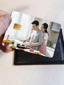 Customized Photo Stickers Card Skin, Credit Card Skin, Personalized Stickers, Credit Card Skin Stickers Credit Card Cover For Transportation, Key, Debit, Credit, Card Cover, Debit Card Cover Sticker For Debit, Graduation Gifts, Back-To-School Gifts - Multicolor - View 6