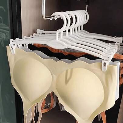 10 قطع رف منظم ملابس داخلية عالي الجودة | تخزين مساحة موفر، مناسب لتخزين الملابس والملابس الداخلية والصدريات، قابل للتطبيق في خزائن المنزل والعرض في المتاجر