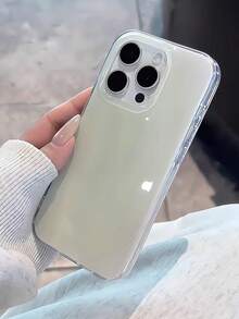 Ốp lưng điện thoại mỏng màu xanh bạc hà bảo vệ cho iPhone 17 Pro Max, 16, 14 Pro, 15 Pro, 13, 16 Pro, 17, món quà Ngày của Mẹ đầy phong cách - Màu xanh không có chữ - Xem 5