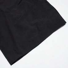 Adidas SHORTS Pantalones cortos deportivos holgados para entrenamiento de fitness versátiles de verano ligeros para hombres cómodos de tela tejida de pierna recta IN1046 - Negro - Ver 3